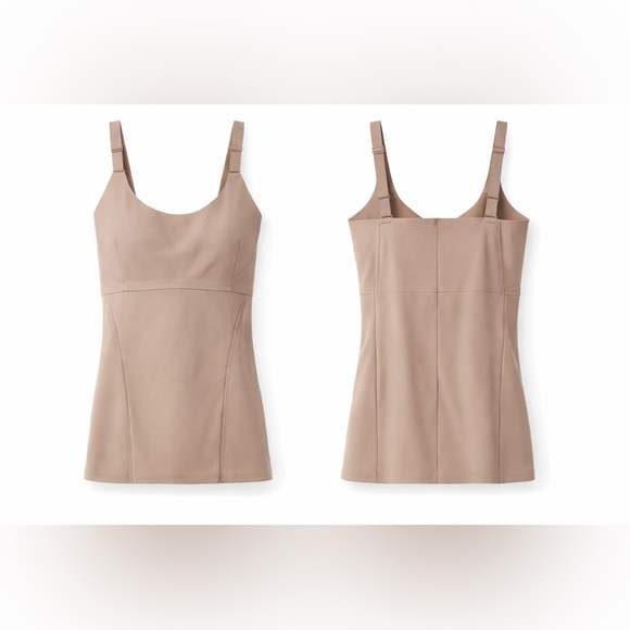 Maidenform Other - Maidenform Flexees Cami Sculpt Shapewear Tank Beige Size M Tummy Control